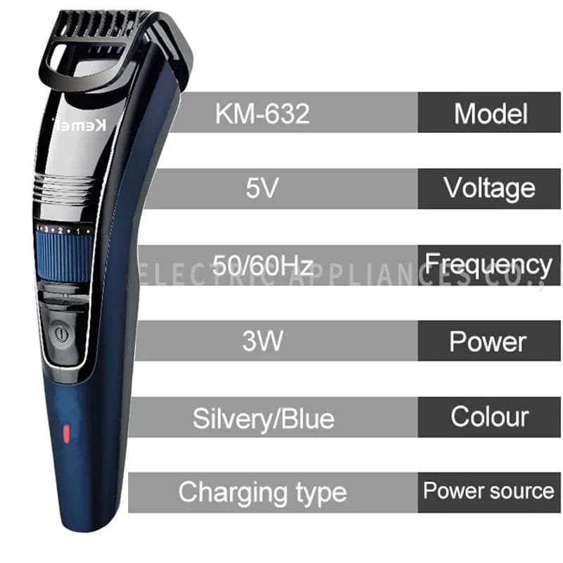 adjustable beard trimmer with length settings — image 4