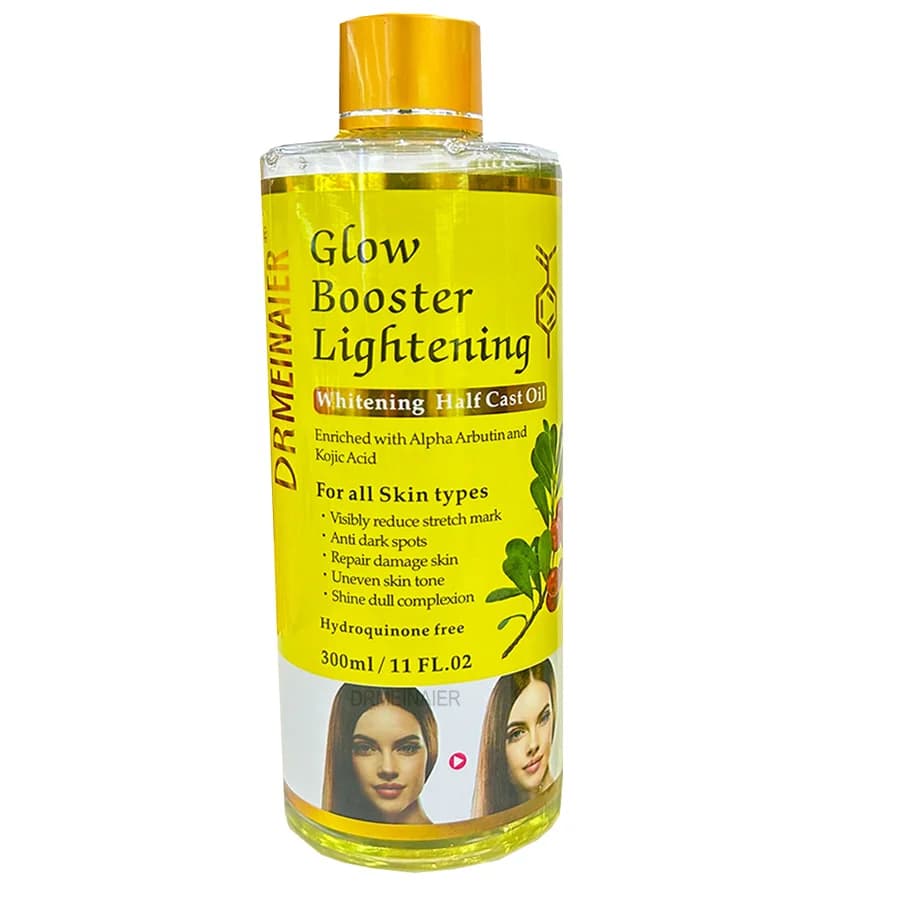 Alpha arbutin and kojic acid brightening serum bottle — image 6
