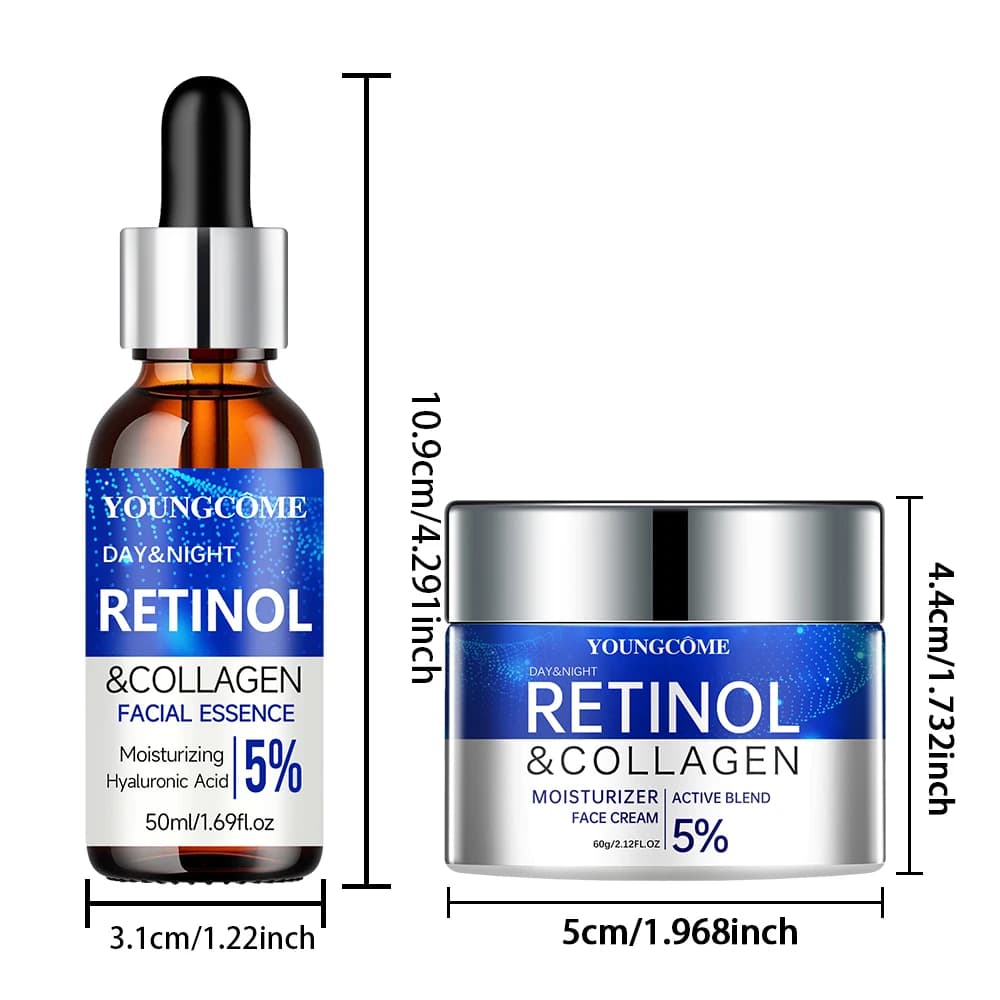 Retinol cream and serum set — image 8