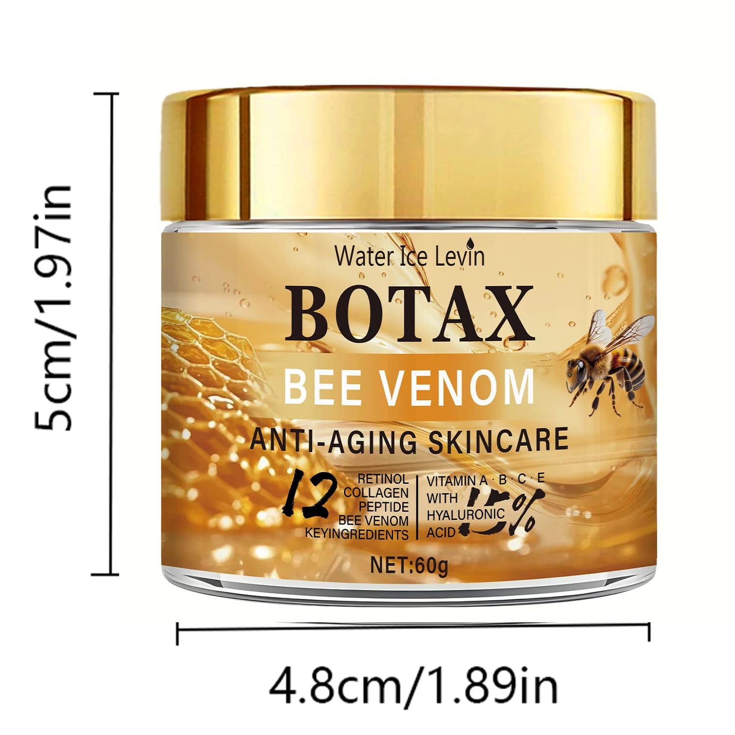 Bee venom cream jar — image 6