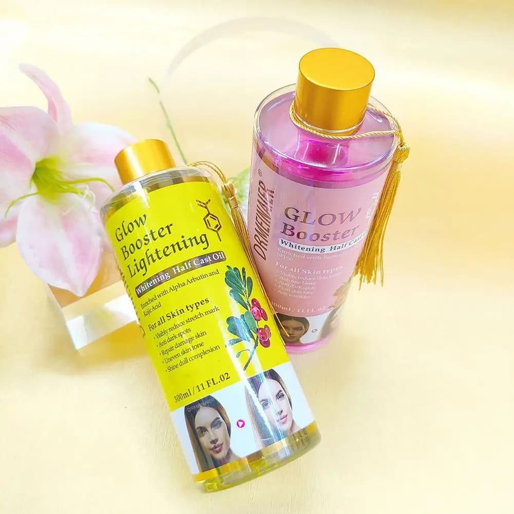 Alpha arbutin kojic acid lightening serum bottle — image 3
