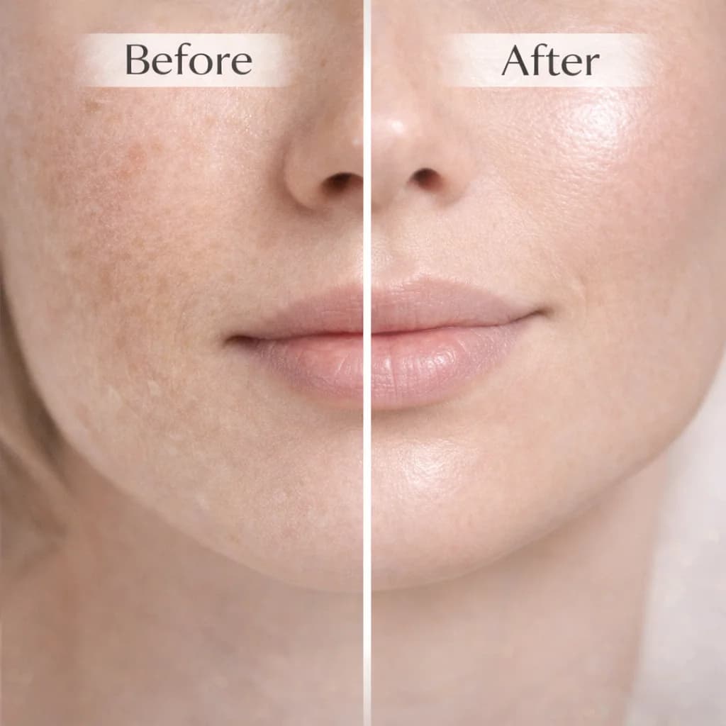 Copper peptide face balm in blue jar — image 3