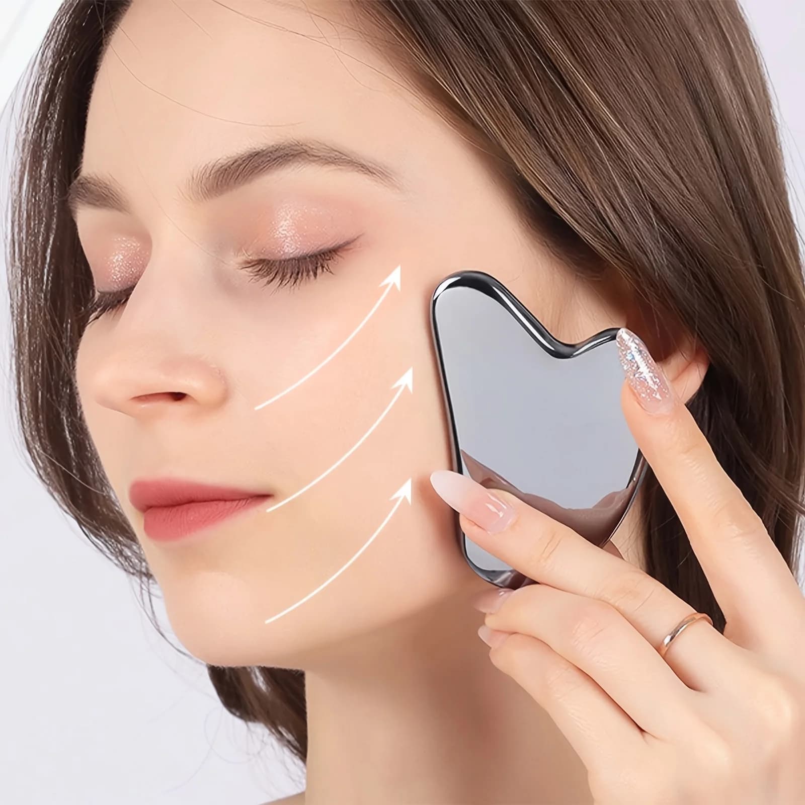 Stainless Steel Dolphin Gua Sha Facial Tool