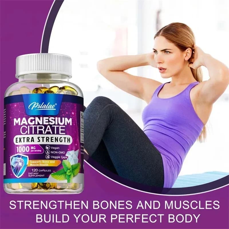 bottle of magnesium citrate supplement — image 4