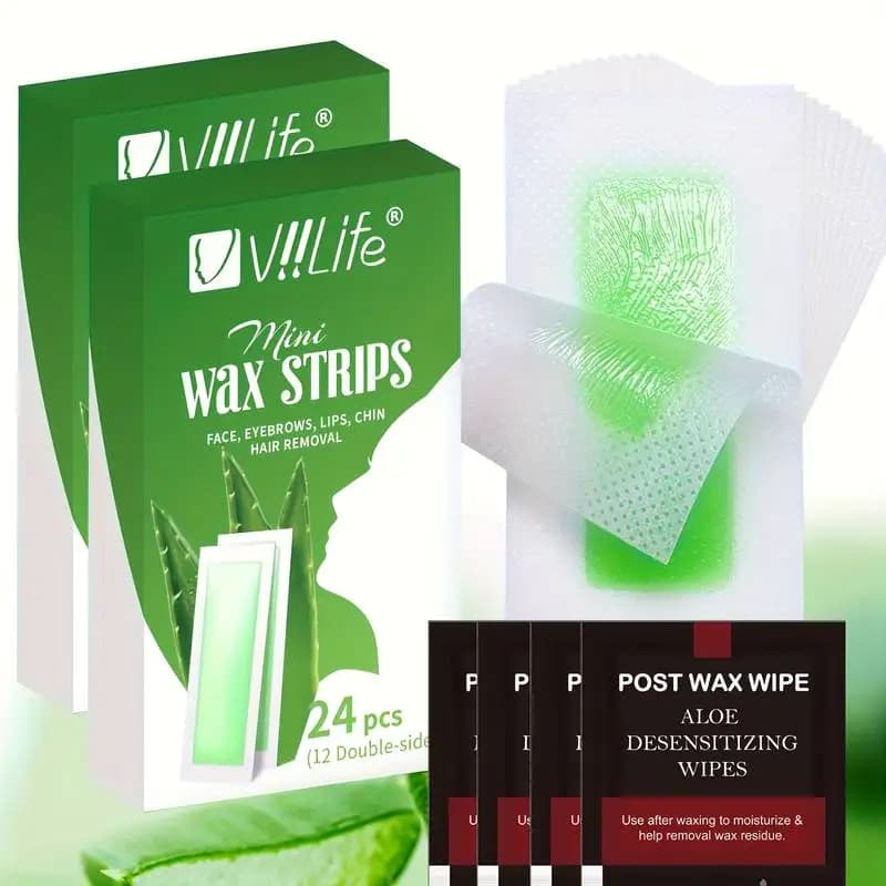 painless fast wax strips for hair removal — image 7