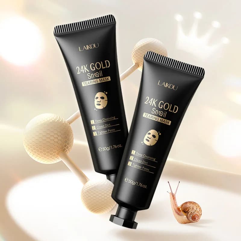 24K gold sakura peeling face mask — image 6