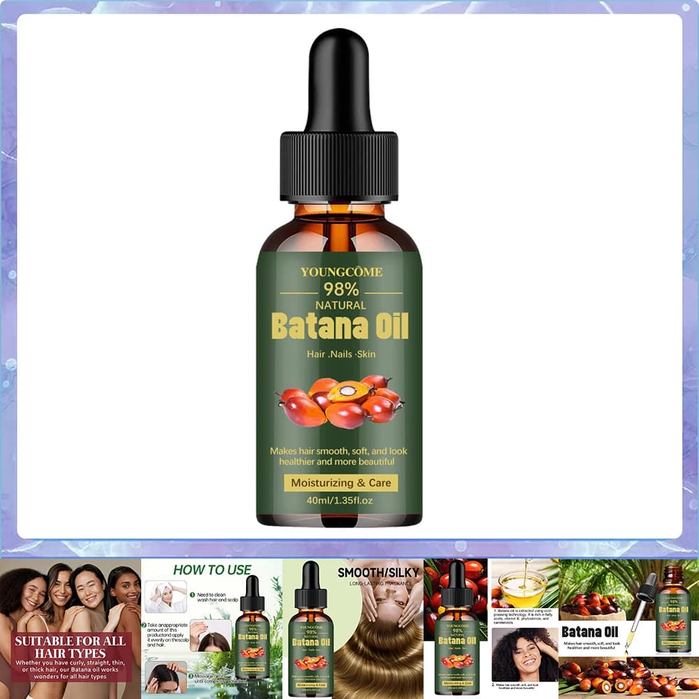 bottle of natural batana oil for hair — image 7