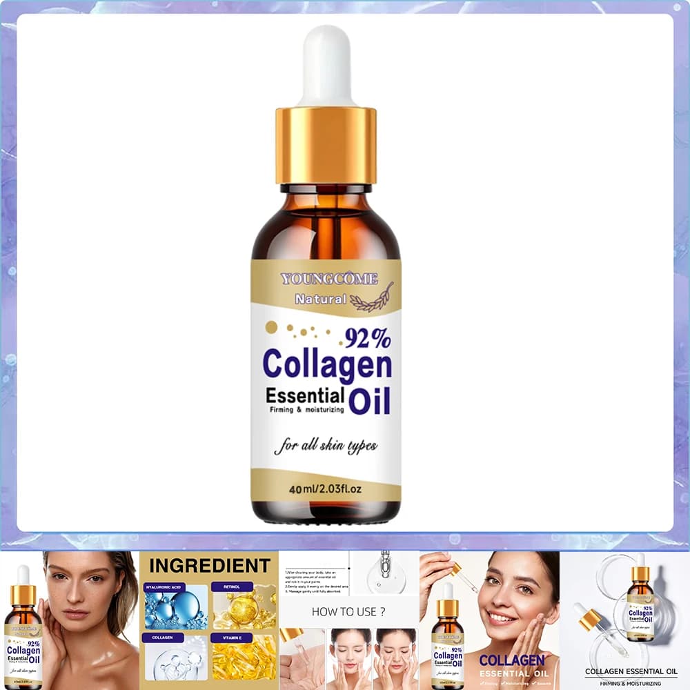 collagen peptide anti-aging serum bottle — image 8