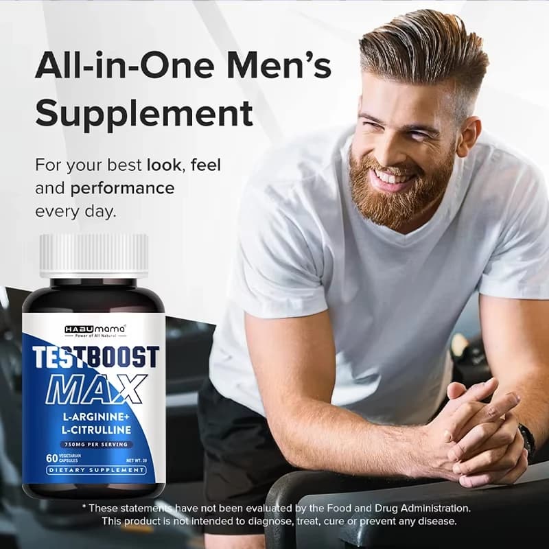 bottle of L-Arginine capsules for men — image 5