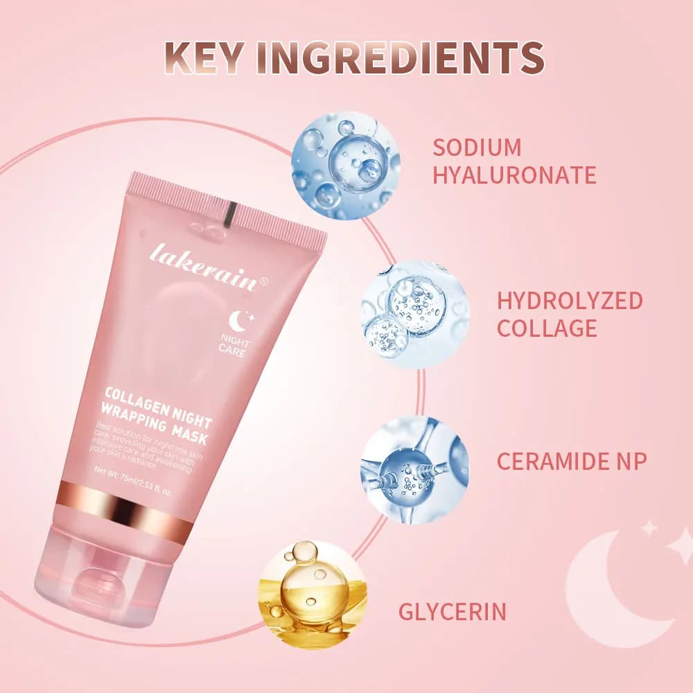 collagen facial mask with brush — image 6