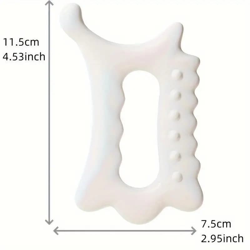 handheld gua sha board for face and body — image 4