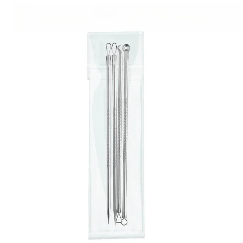 set of four ultra‑fine blackhead extractor needles — image 7