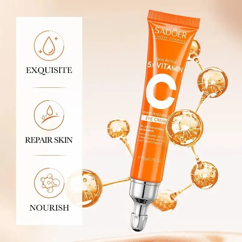 Vitamin C eye cream tube — image 5