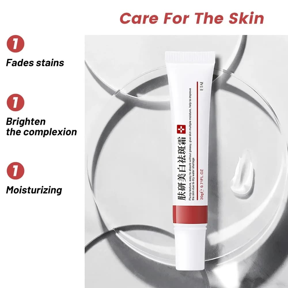 whitening freckle cream tube — image 2