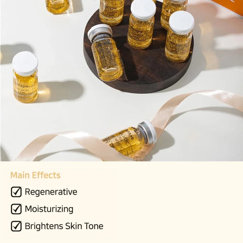 Stayve salmon DNA golden ampoule serum bottle — image 2