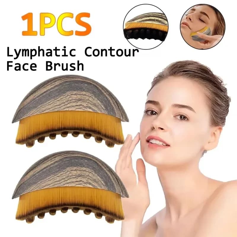 Ergonomic Face Massager Brush