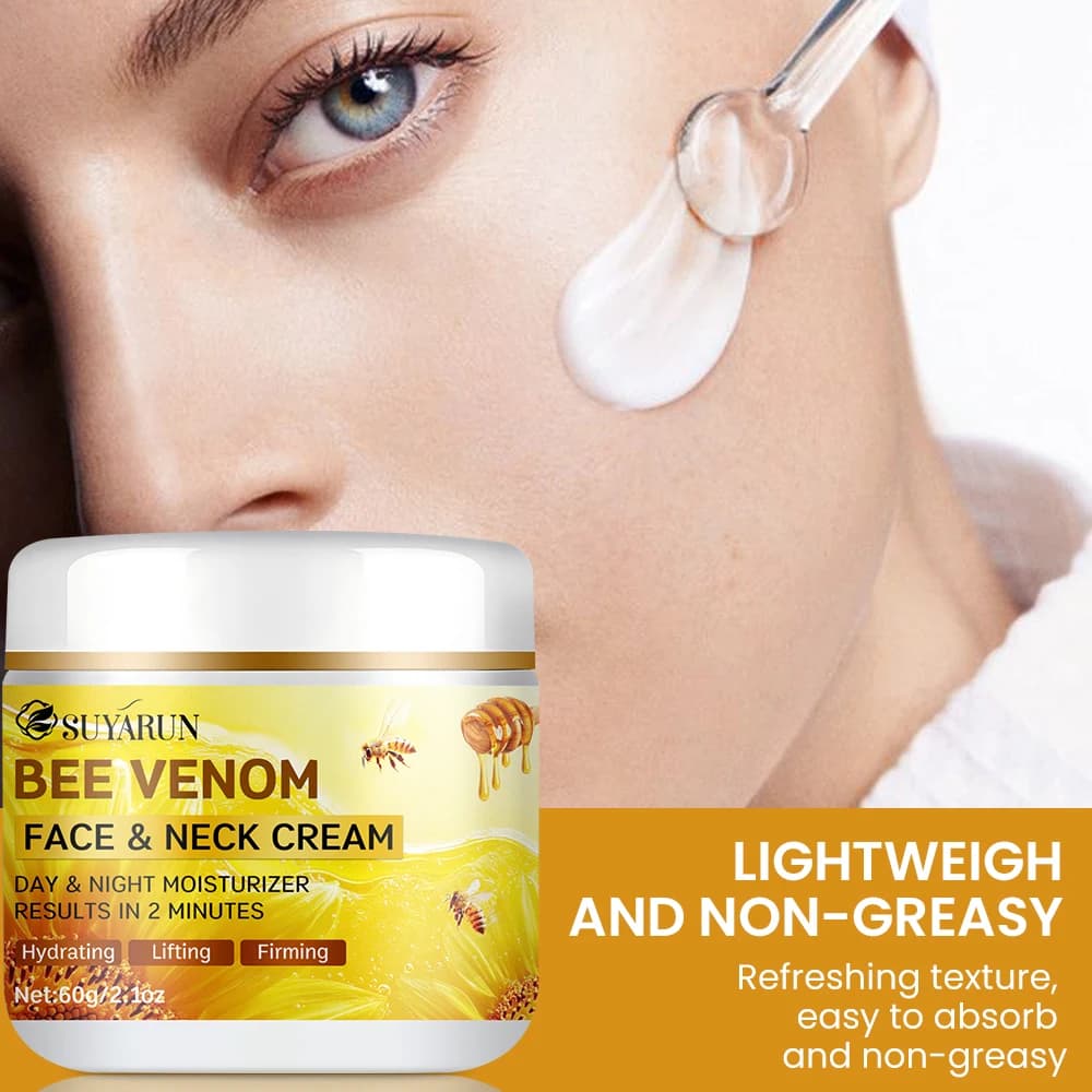bee venom collagen face cream tube — image 3