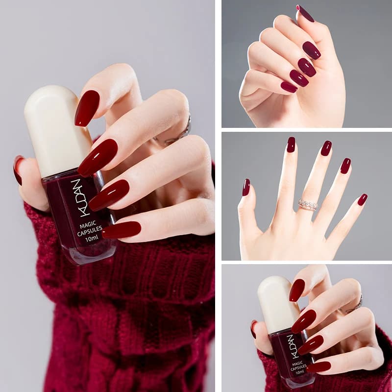 water-based peel-off nail polish bottle — image 4