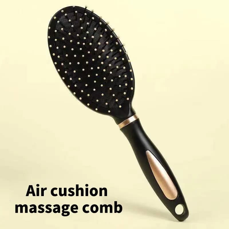 anti-static air bag hair brush with massage cushion — image 8