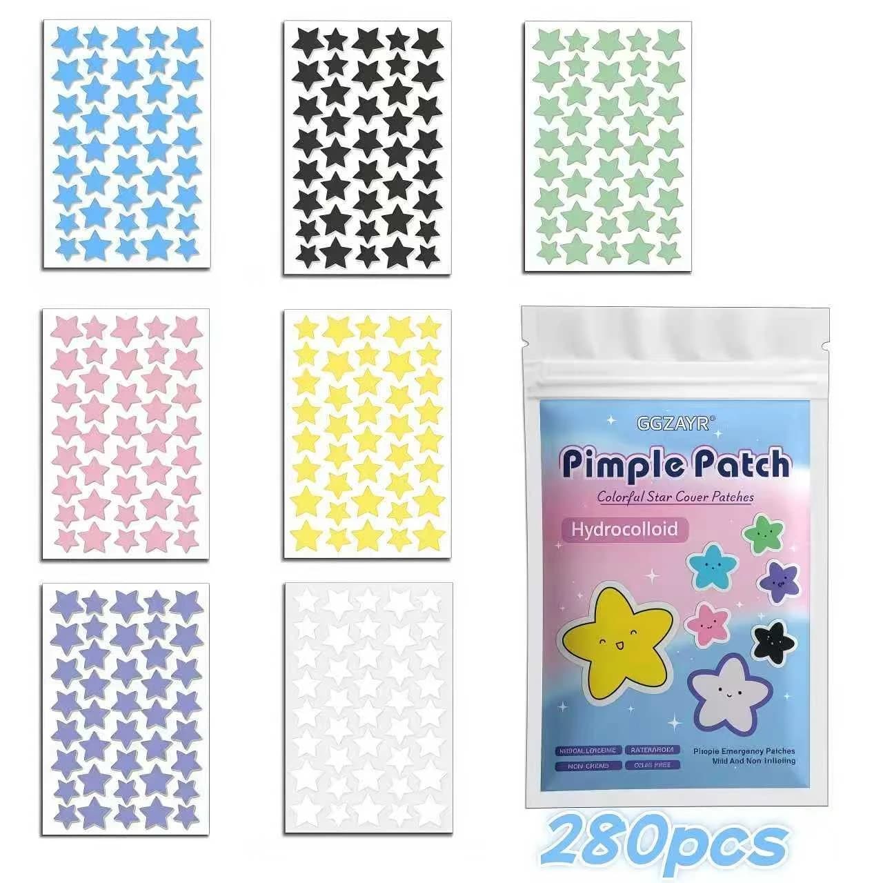seven-color star invisible pimple patches — image 2