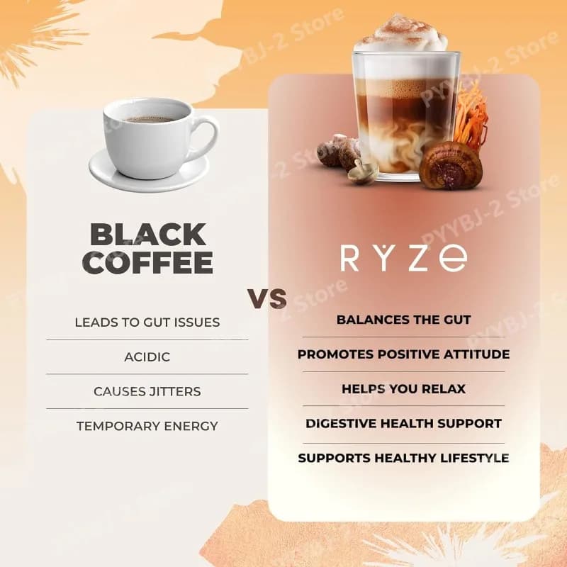 organic mushroom coffee powder with MCT oil — image 6