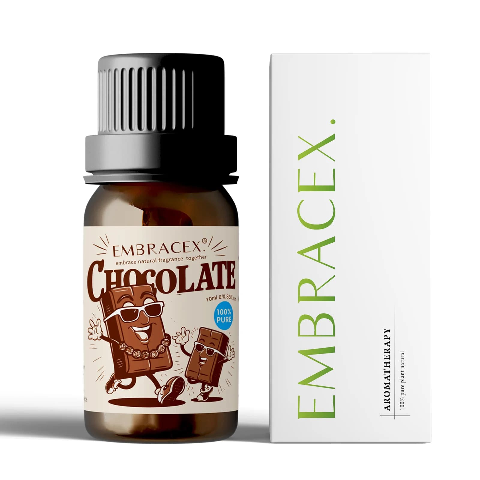 bottles of vanilla coconut coffee chocolate essential oil blend — image 8