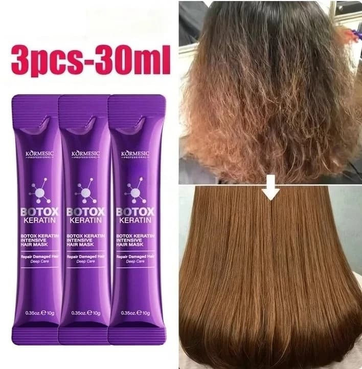 keratin hair mask tube for frizzy hair — image 8