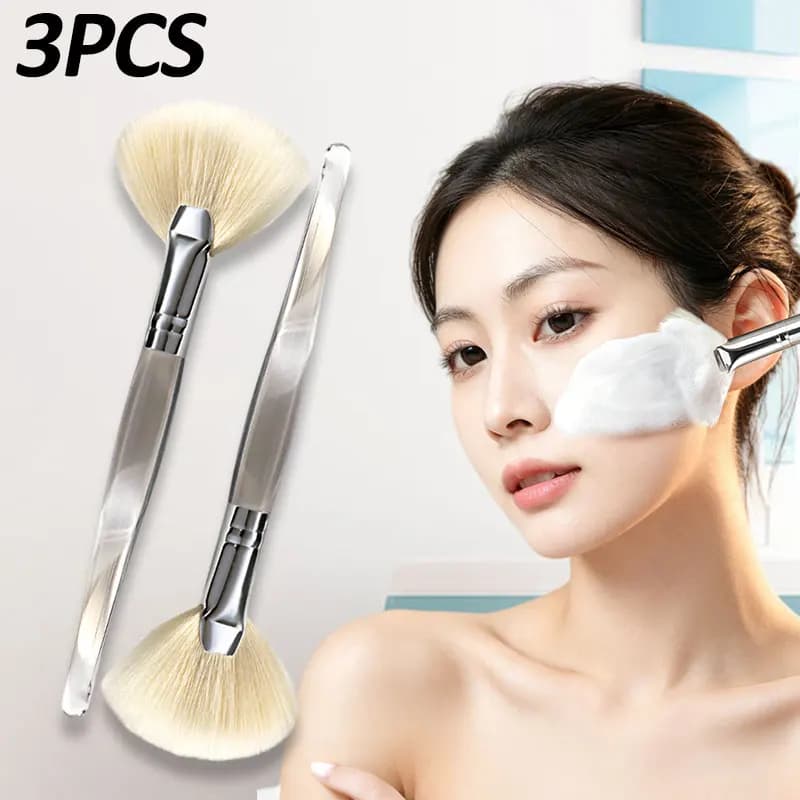 Soft Facial Cleansing Brush with Massage Fan