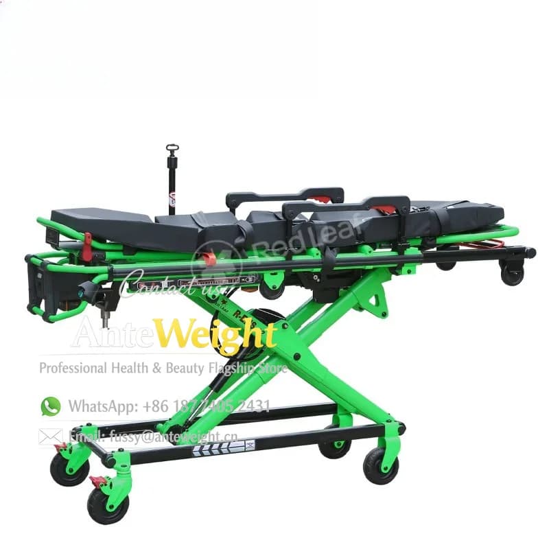 Powered Ambulance Stretcher Electric Automatic Loading Stretcher