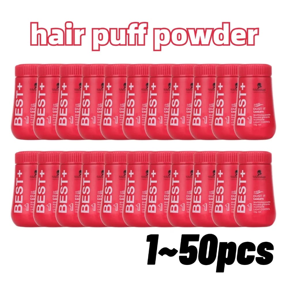 Fluffy Hair Styling Powder – Oil‑Absorbing, Pink