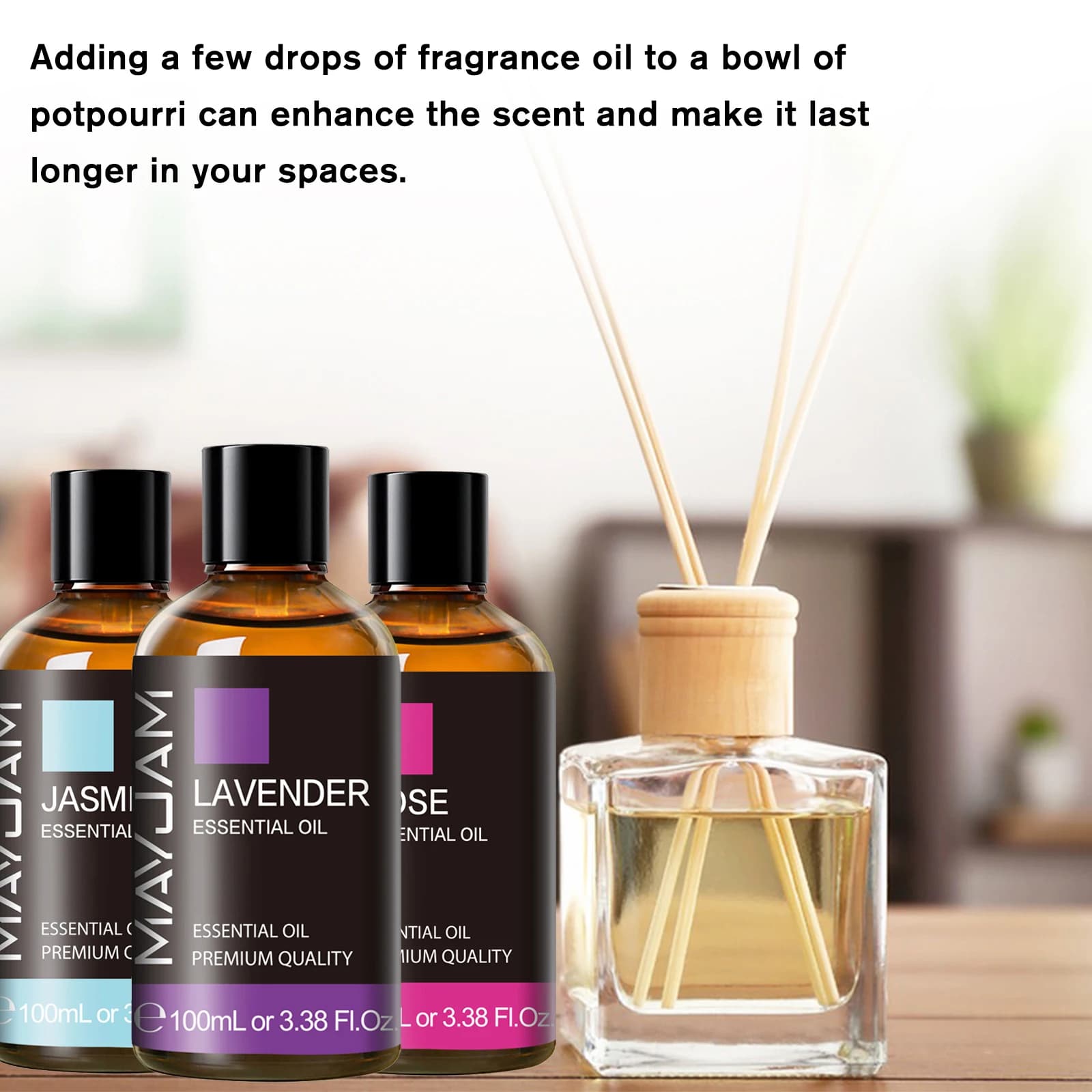 100 ml bottle of pure essential oil with glass dropper — image 5