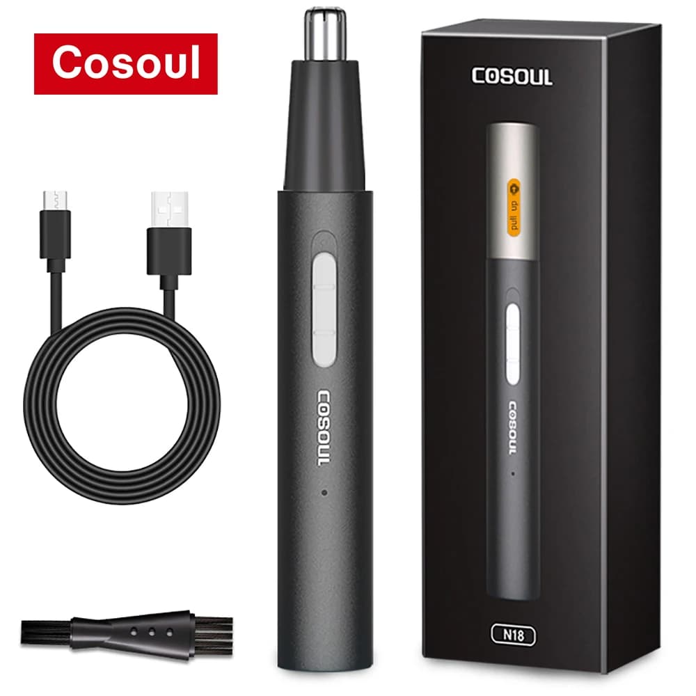 Cosoul rechargeable waterproof nose hair trimmer — image 7
