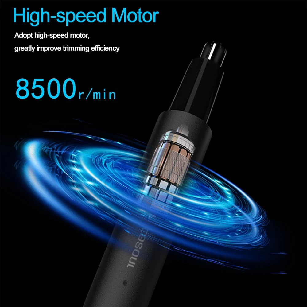 Cosoul rechargeable waterproof nose hair trimmer — image 4