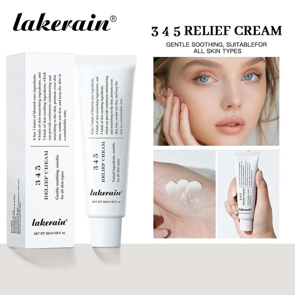 345 Relief Cream tube with soothing cream texture — image 8