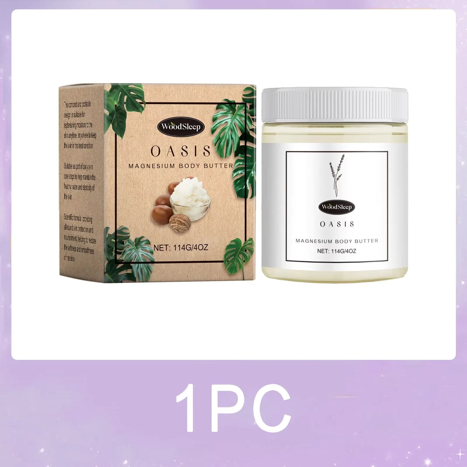 magnesium and shea butter body butter jar — image 8
