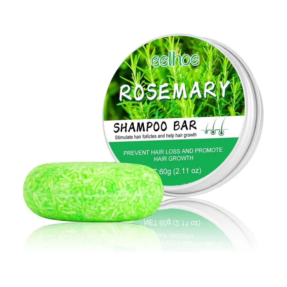 Rosemary shampoo bar with ginger, bamboo, lavender and polygonum — image 7