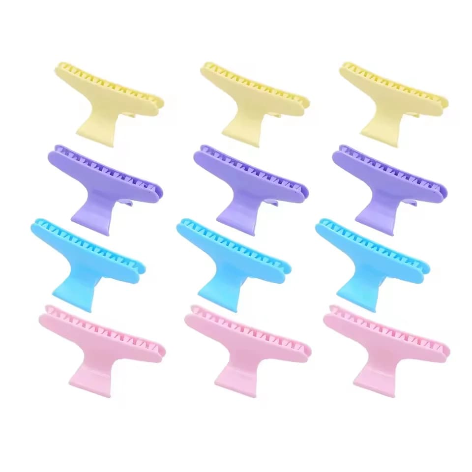 set of twelve seamless hairpin clips — image 1