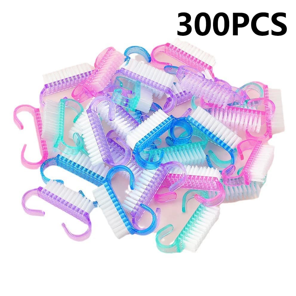 mixed color plastic nail art brush set — image 8