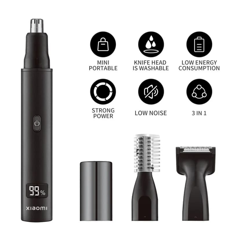 Xiaomi 3-in-1 electric nose, ear and hair trimmer — image 5