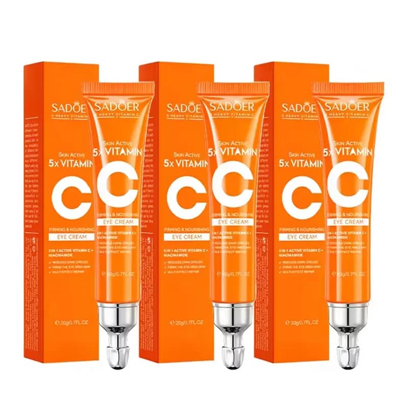 Vitamin C Eye Cream for Dark Circles and Eye Bags