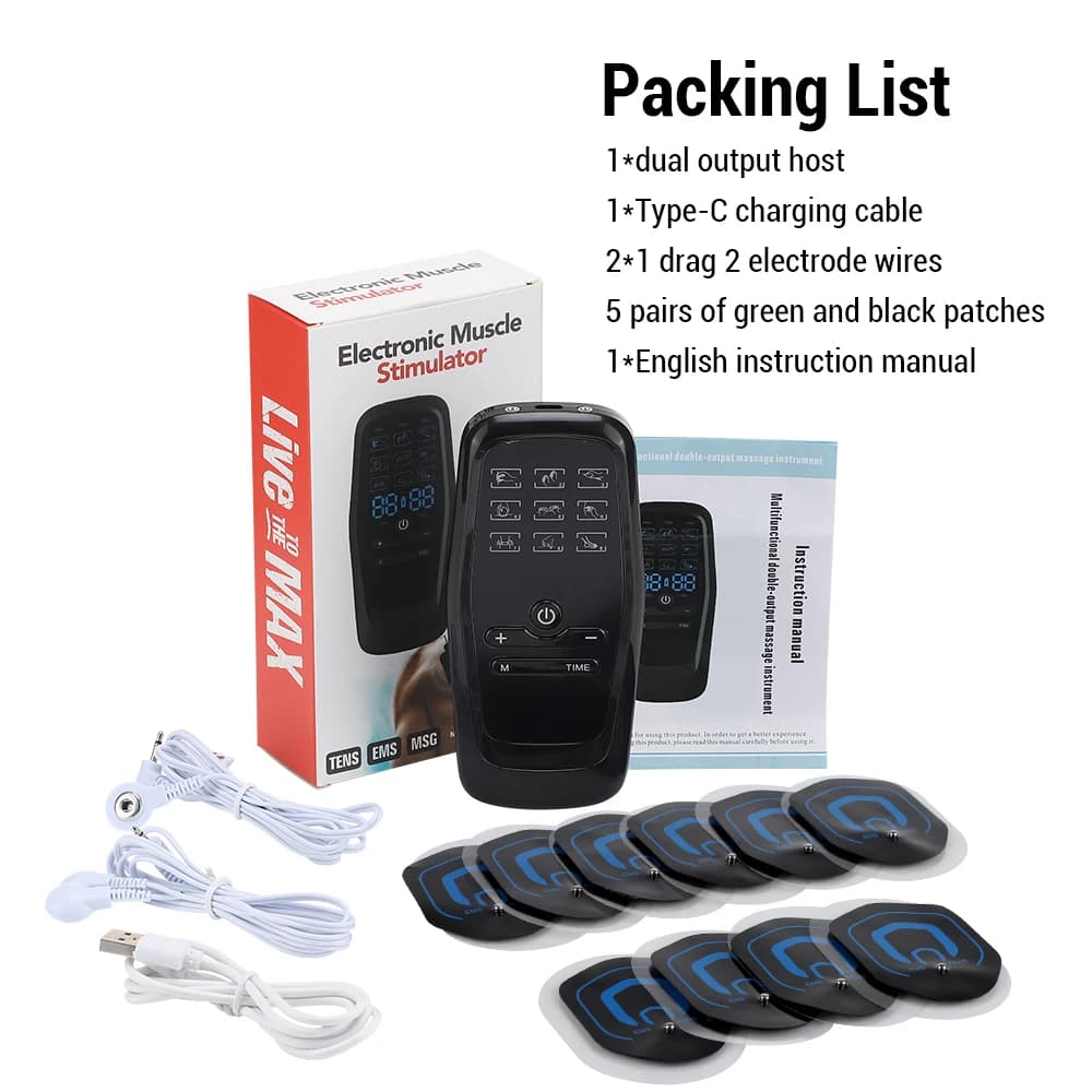 handheld TENS muscle stimulator device — image 7