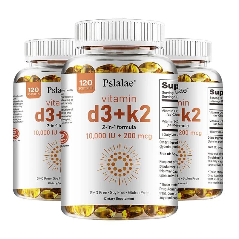 bottle of vitamin D3 and K2 supplement — image 7