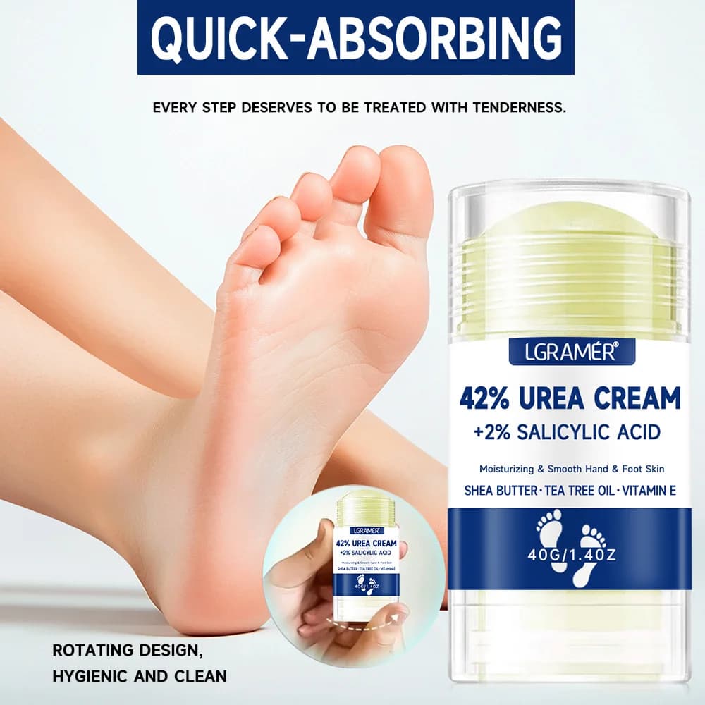Foot cream tube with urea and salicylic acid — image 3