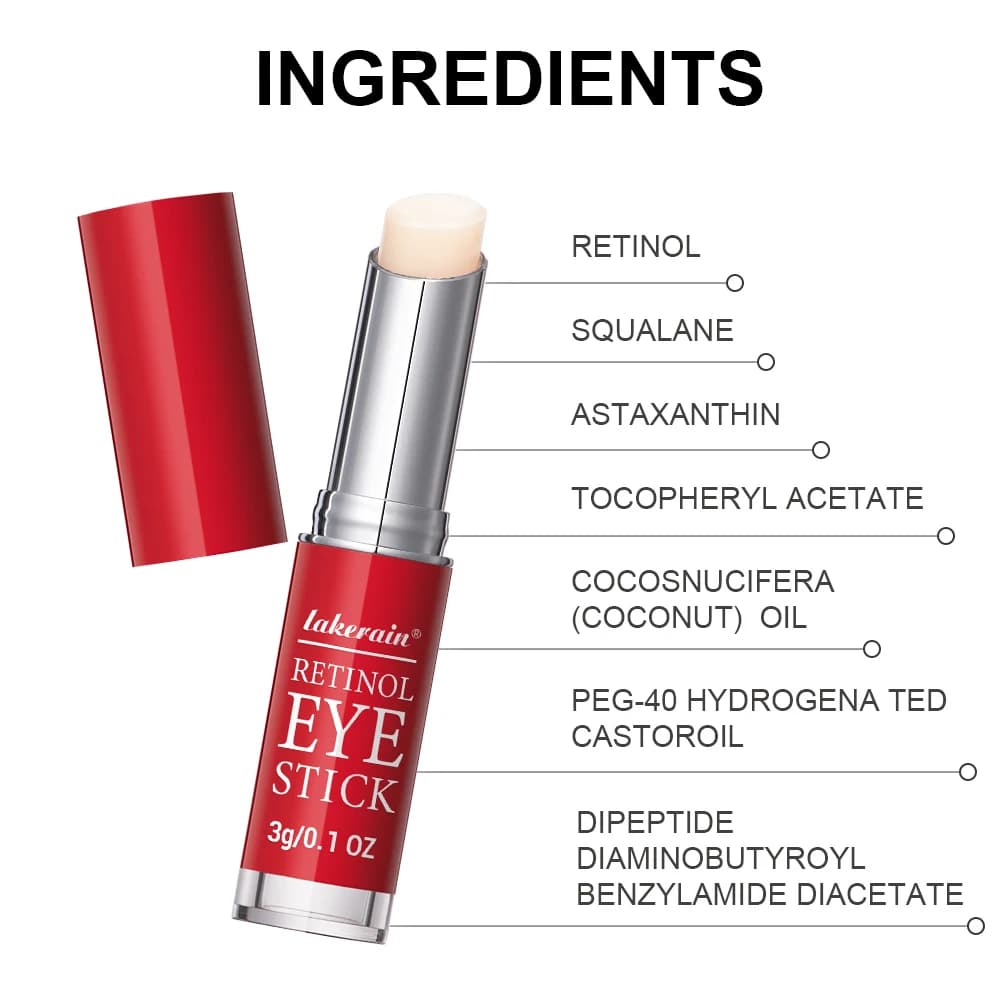 Lakerain retinol eye cream stick tube — image 6