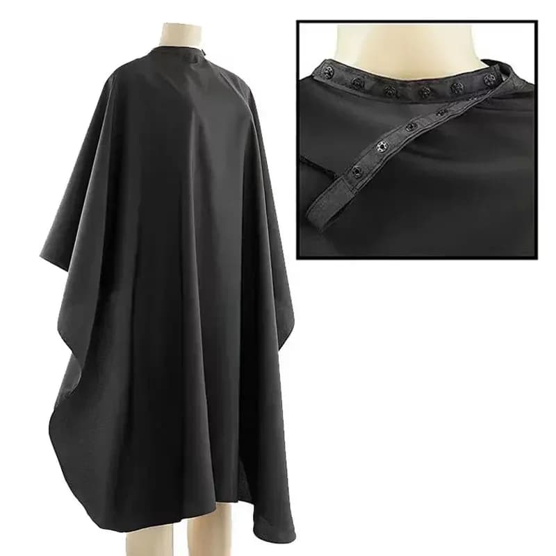 black professional hairdressing cape — image 8