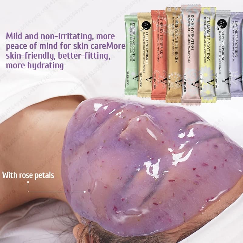 hydro jelly face mask powder in a jar — image 1