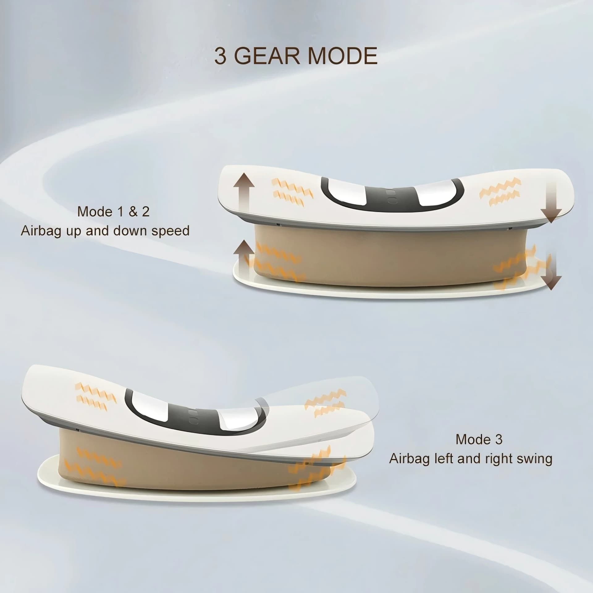 lumbar traction and back massager with dynamic airbag — image 3