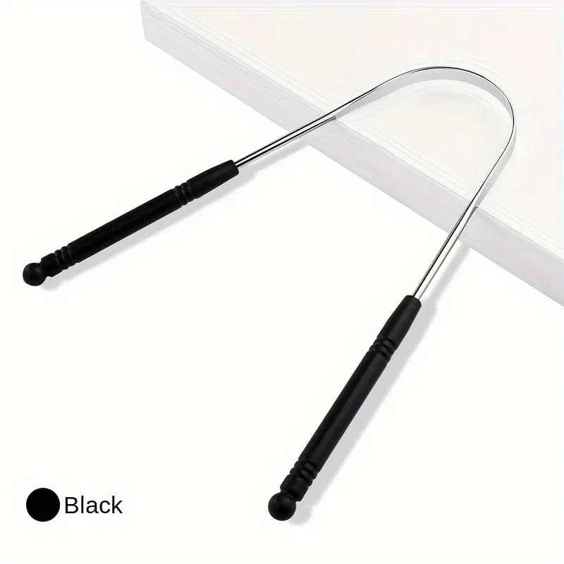 stainless steel tongue scraper — image 8