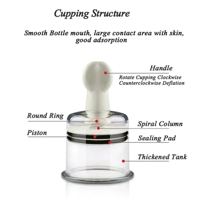 cupping massage cup for nipple enhancement — image 6