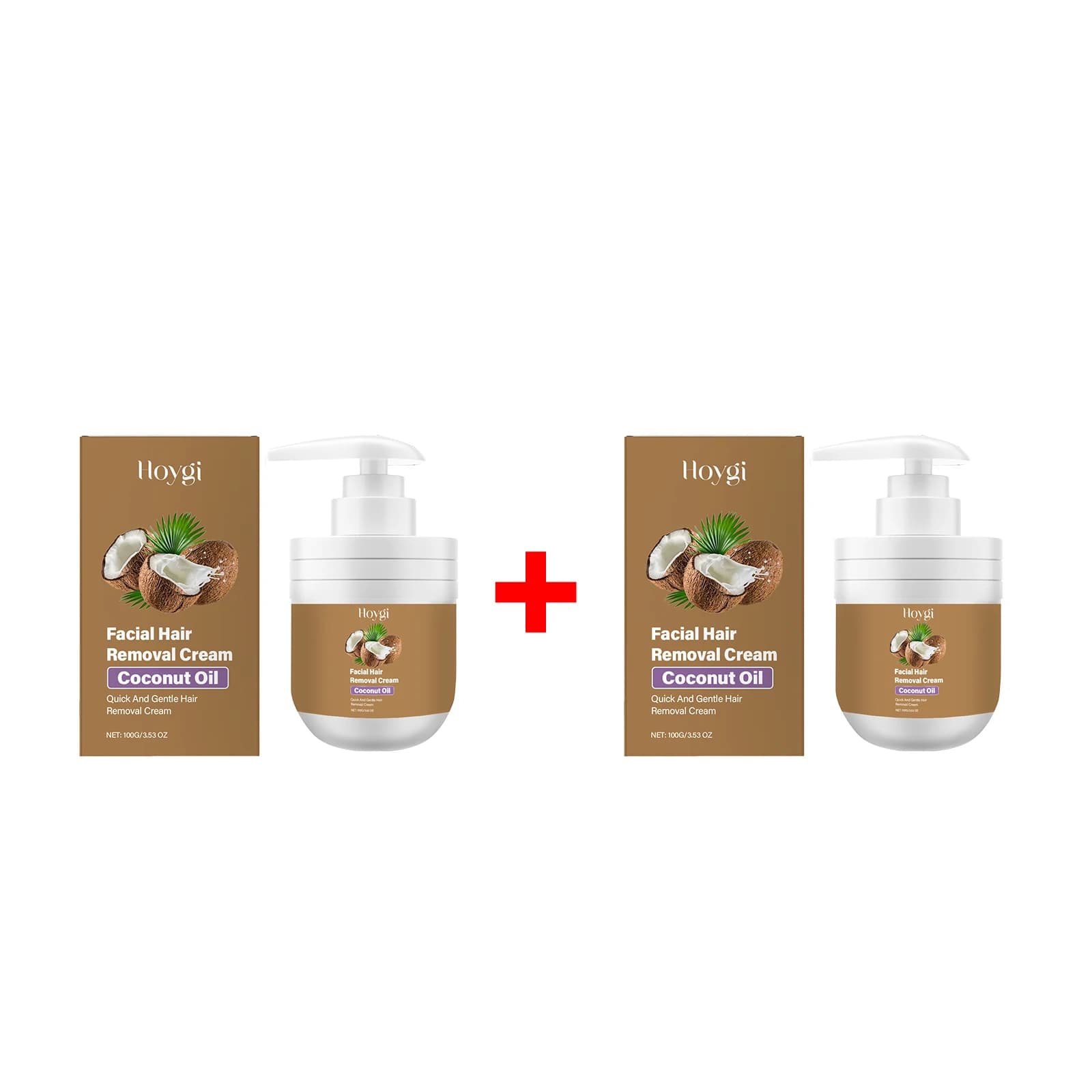 coconut hair removal cream tube — image 7